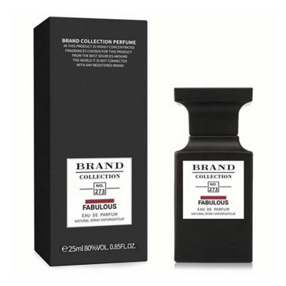 عطر ادوپرفیوم مردانه برند کالکشن کد ۲۷۳ رایحه تلخ حجم ۲۵ میل