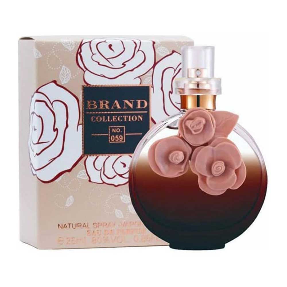 عطر ادوپرفیوم زنانه برند کالکشن کد ۰۵۹ مشابه ولنتینو آسولوتو حجم ۲۵ میل