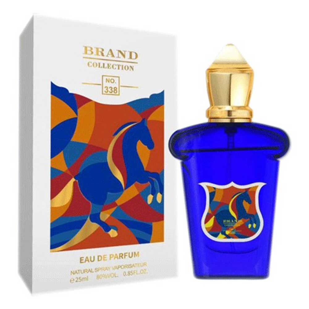 عطر ادوپرفیوم مردانه برند کالکشن کازاموراتی مفیستو کد ۳۳۸ حجم ۲۵ میل