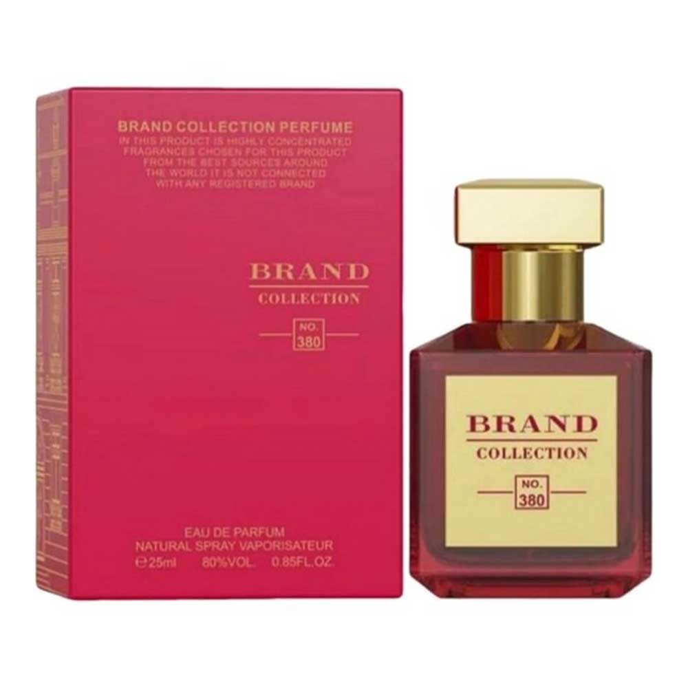 prd-2750 عطر ادوپرفیوم زنانه برند کالکشن کد ۳۸۰ با رایحه شیرین حجم ۲۵ میلی لیتر